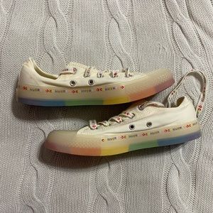 Converse pride shoes